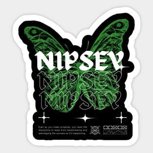 Nipsey // Butterfly Sticker